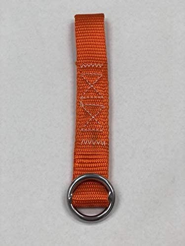 SKI TOW TIE DOWN FOR JET SKIS WITH BOW & TRANSOM EYES ORANGE