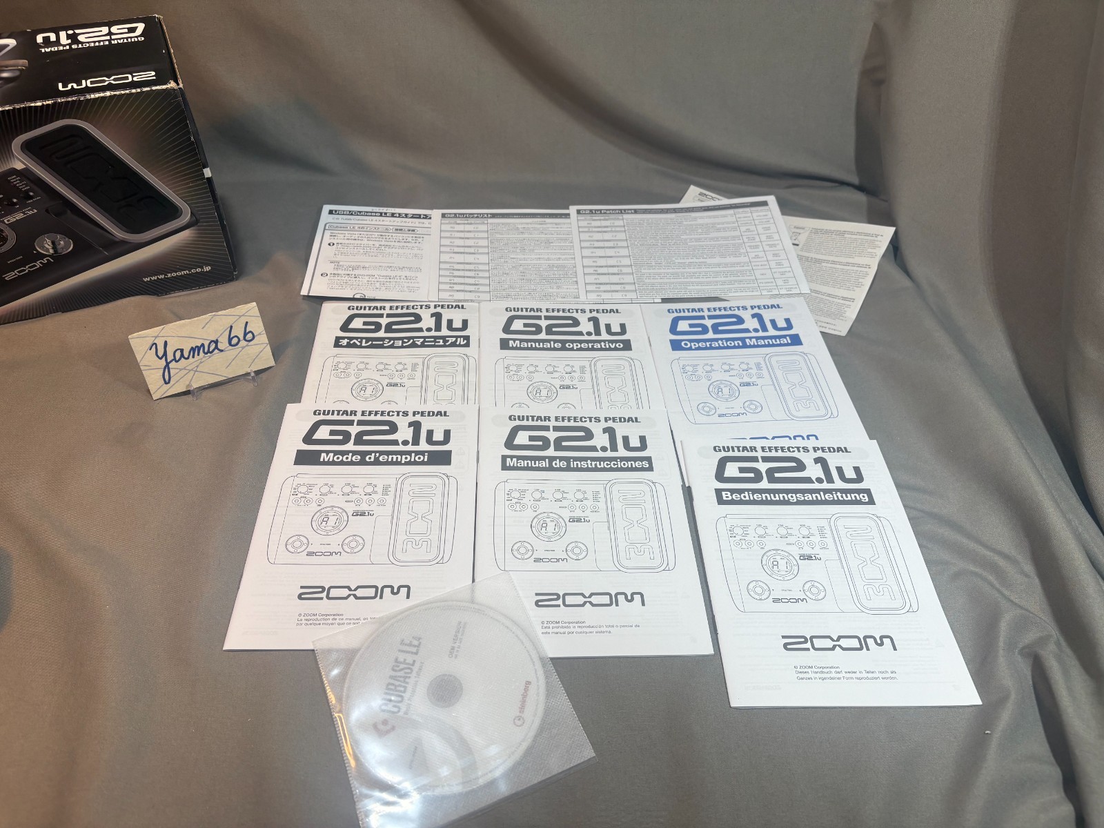 Zoom G2.1u Multi-Effects Pedal with Expression Pedal & USB Audio Interface
