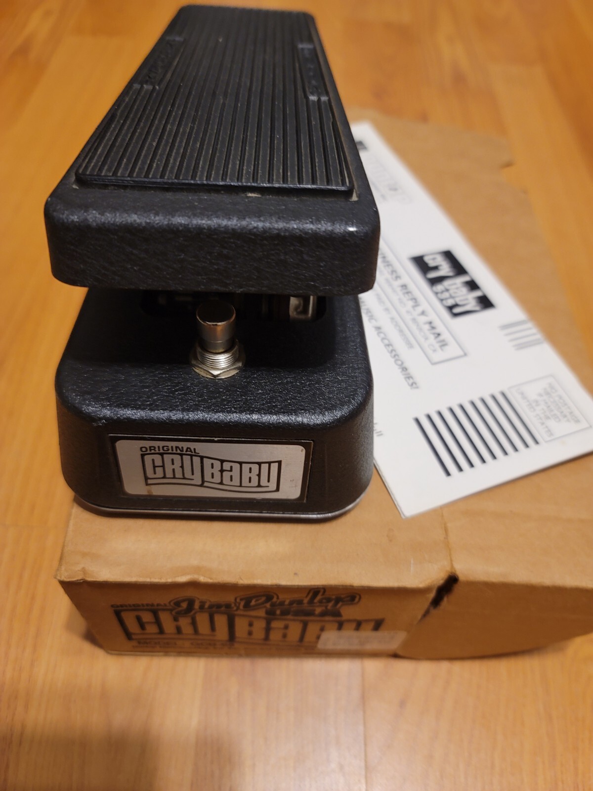 Dunlop Cry Baby Wah Guitar Pedal Model  GCB-95 90s Vintage, no reserve L@@K
