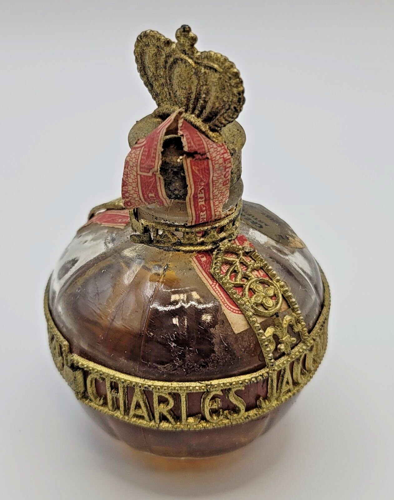 Vintage 1959 Jacquin's Creme de Menthe Liqueur Bottle Philadelphia 4/5 Qt. EMPTY