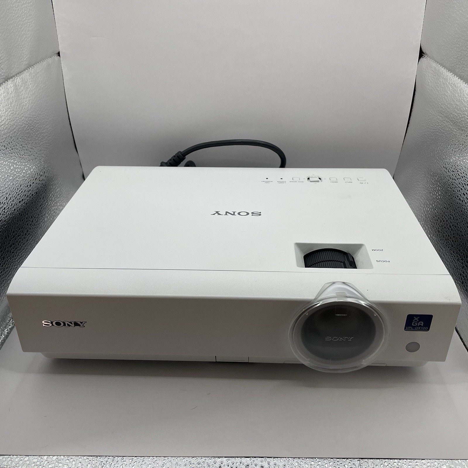 Sony VPL-DX120 3LCD Data Projector 2600 Lumens HDMI XGA Portable - Tested