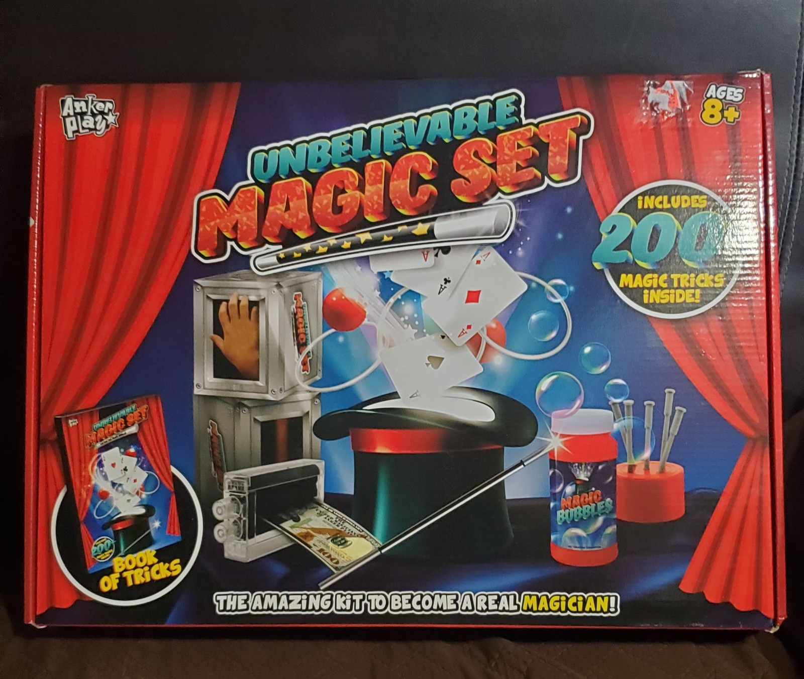 NEW Unbelievable Magic Set Kit Includes 200+ Magic Tricks by Anker Play