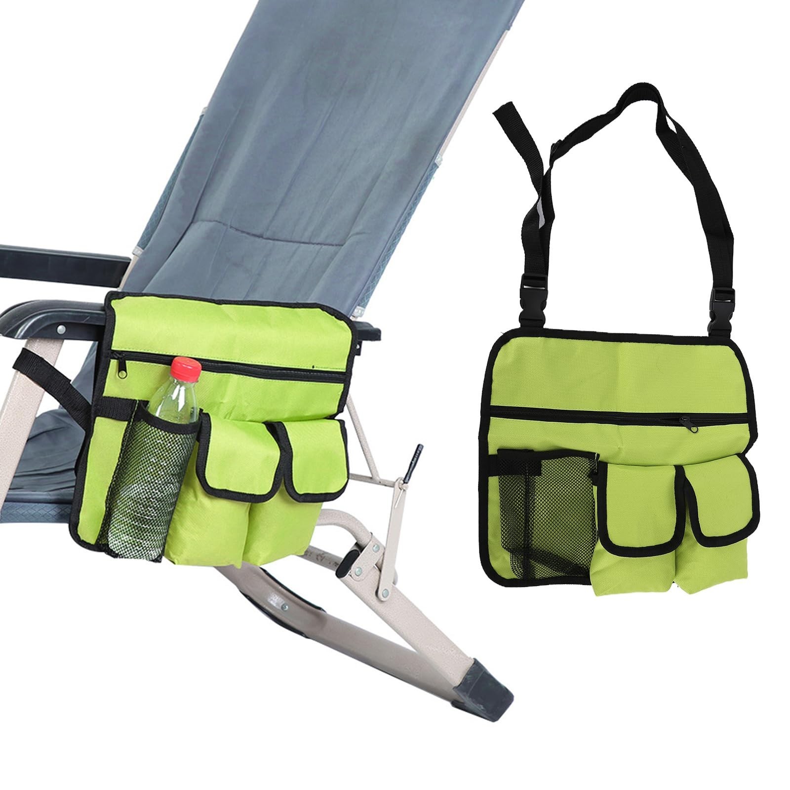Topyond Camping Chair Organizer Bag Beach Chair Armrest Bag Outdoor Chair Org...