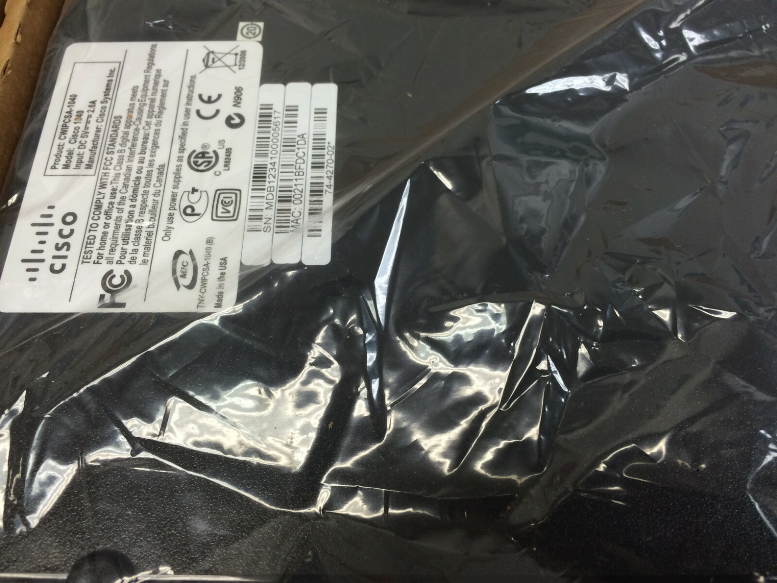 Cisco 1040 IPC Sensor NEW IN BOX~