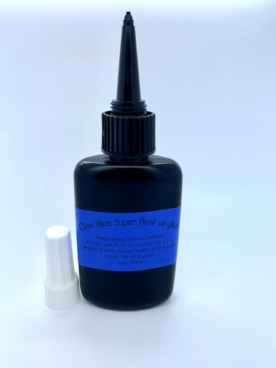 OLAX 50ml Blue super Flexi uv glue,ALMOST LIKE SOFT RUBBER!! FLY FISHING