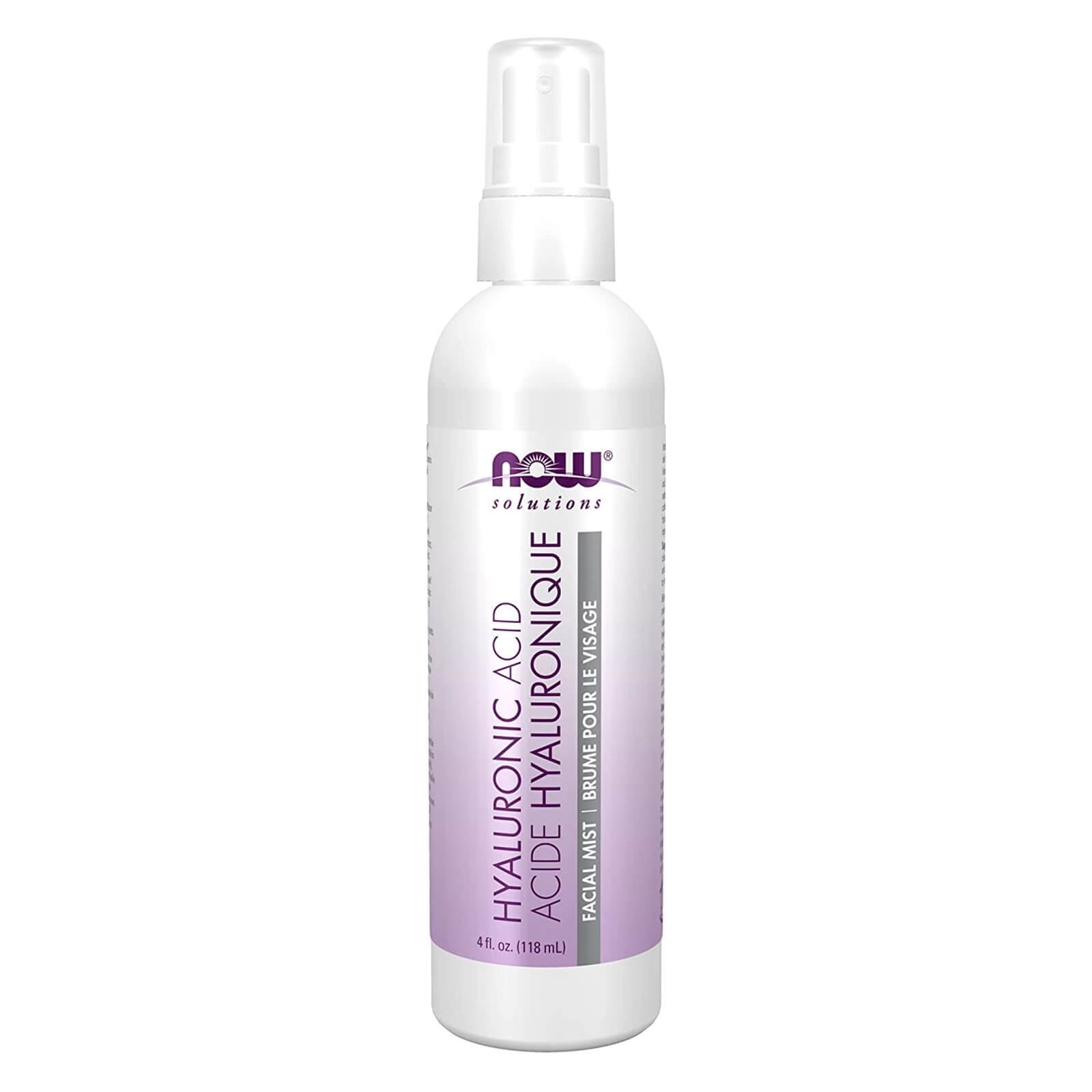 NOW Hyaluronic Acid Facial Mist  4 fl oz with Aloe Vera and Cucumber Extracts