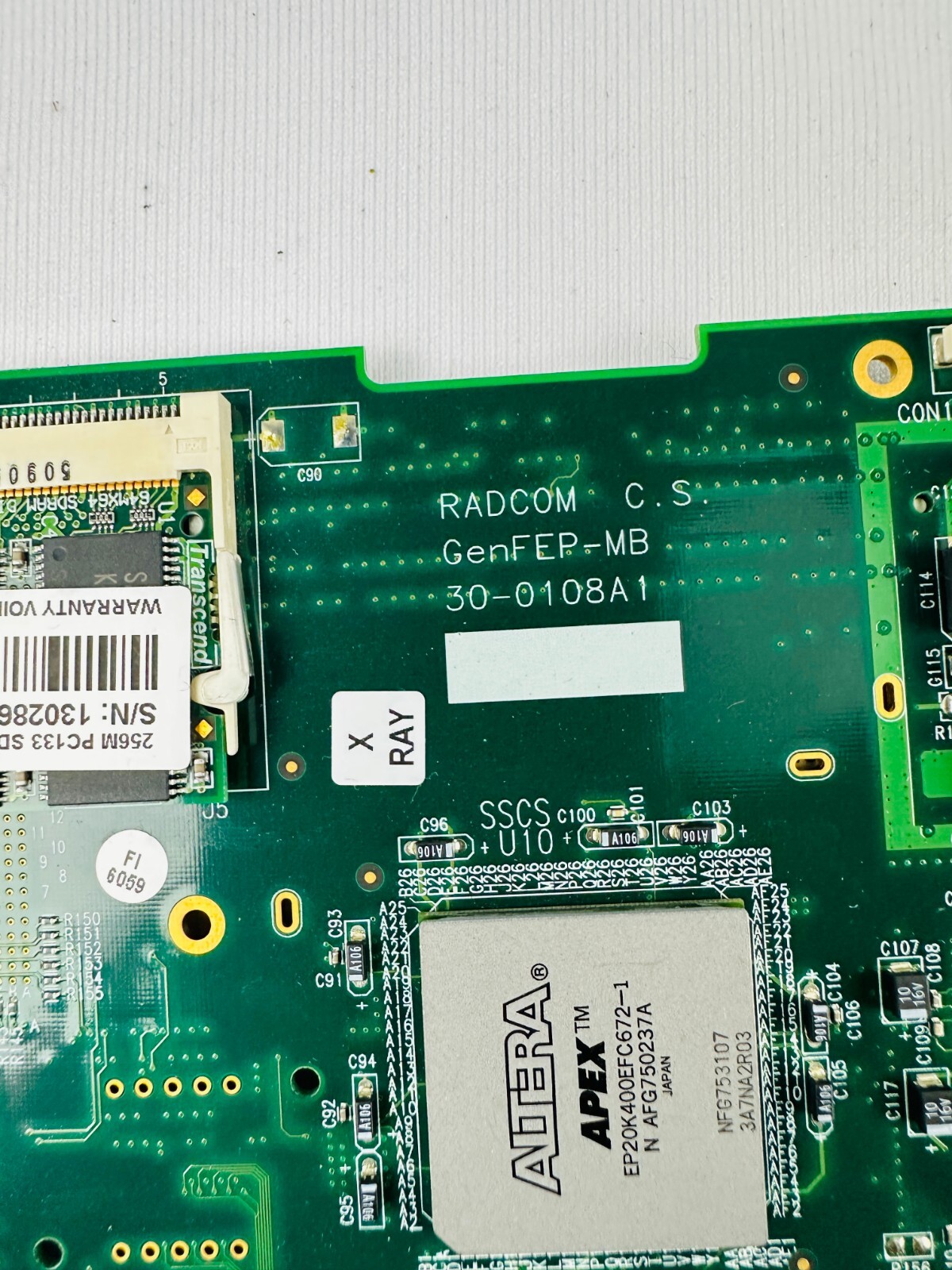 Radcom 30-0108A1 GenFEP MB Card
