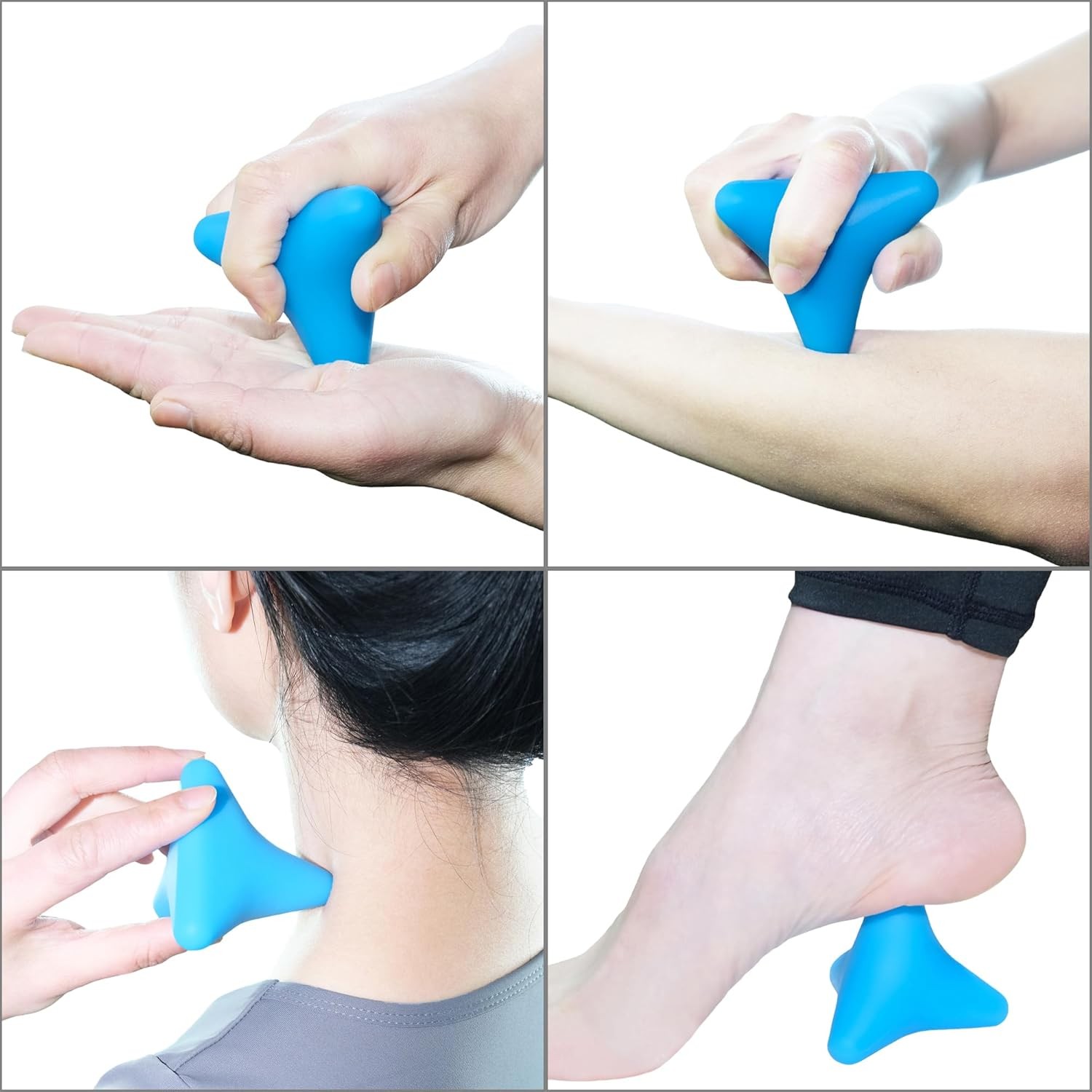 Manual Trigger Point Massage Ball Deep Tissue Myofascial Release Tool for