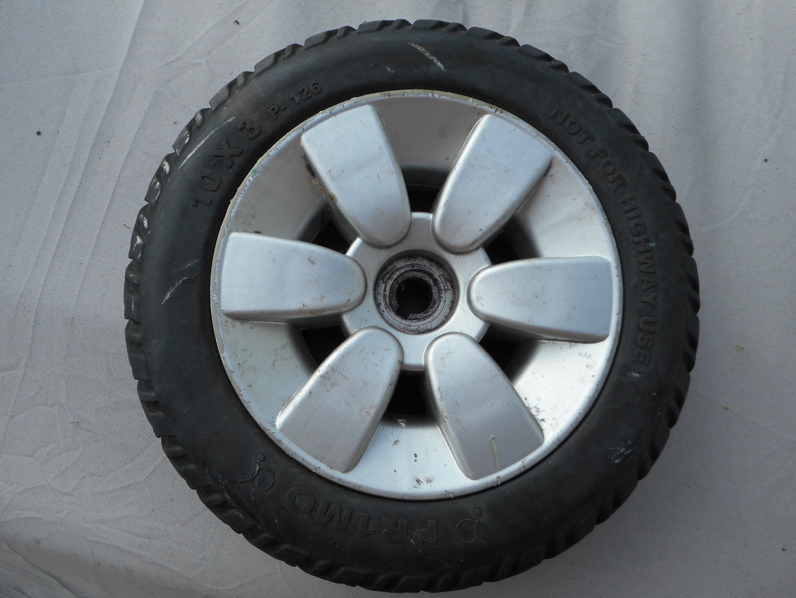 10 X 3   Rear Wheel 6 Spoke Rim Jazzy Select