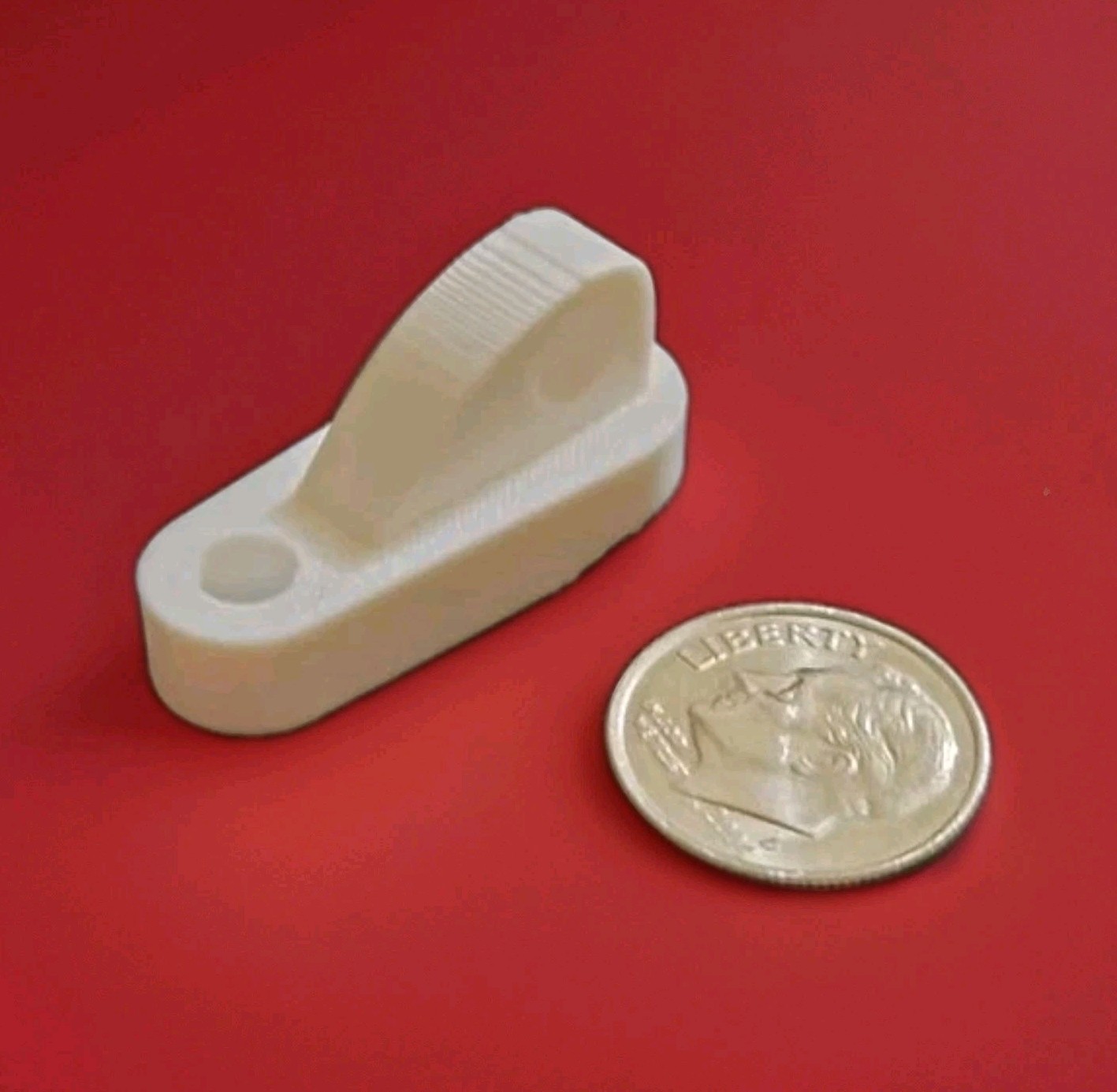 Piper Airplane Window / Vent Latch PA28 ( White )