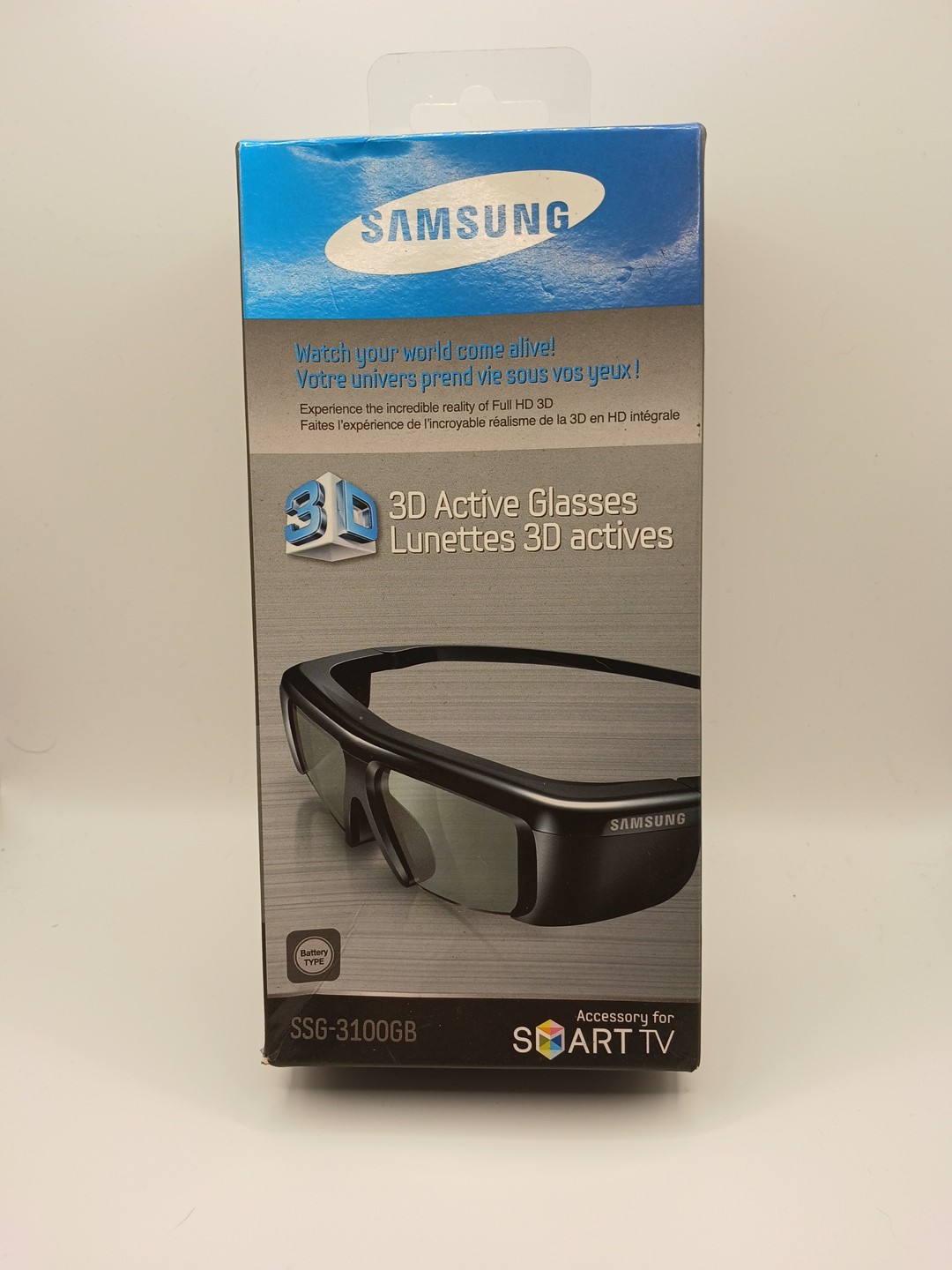 Samsung 3D Active Glasses Model: SSG-3100G Box Sealed New