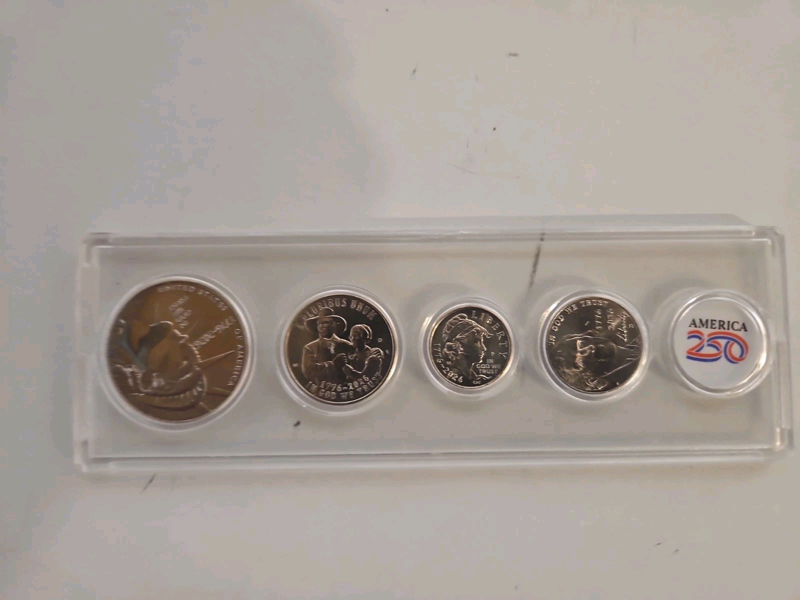 2026 U.S. Mint Uncirculated Coin Set in Plastic Holder, Uncertified