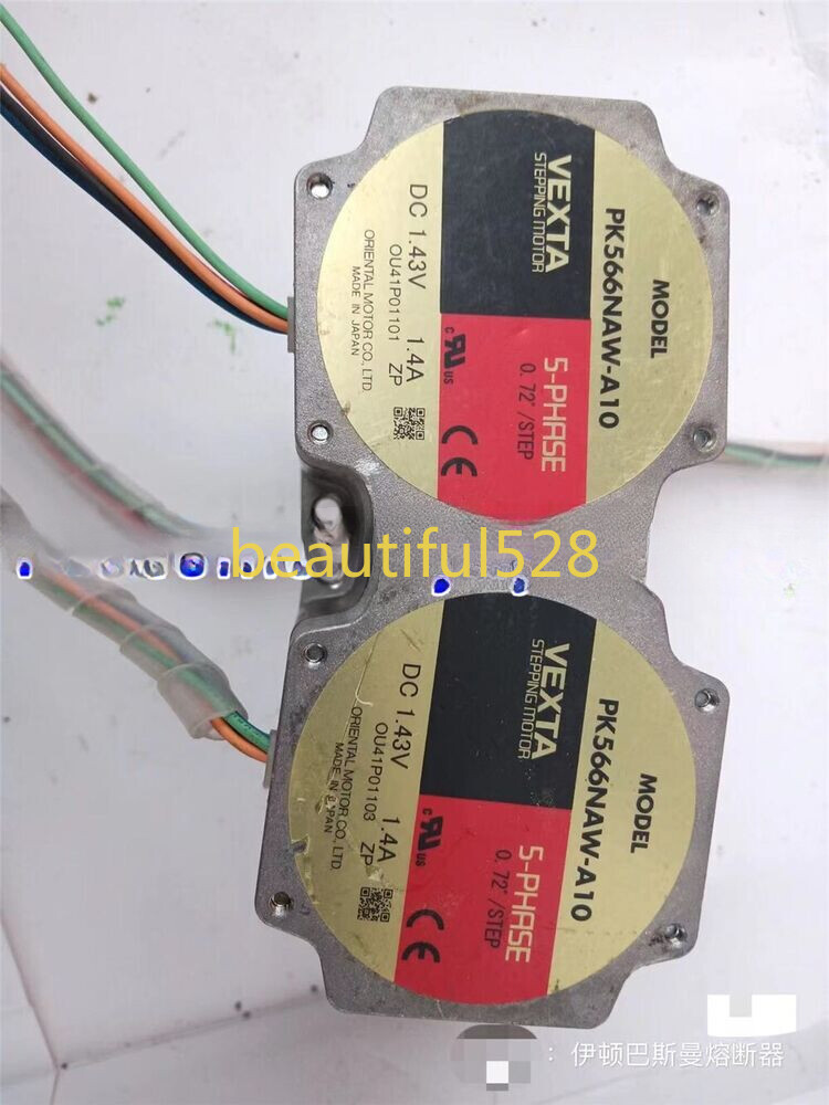 1PC Used FOR Oriental Motor Vexta 5-Phase Stepping Motor PK566NAW-A10 #T3738 YS