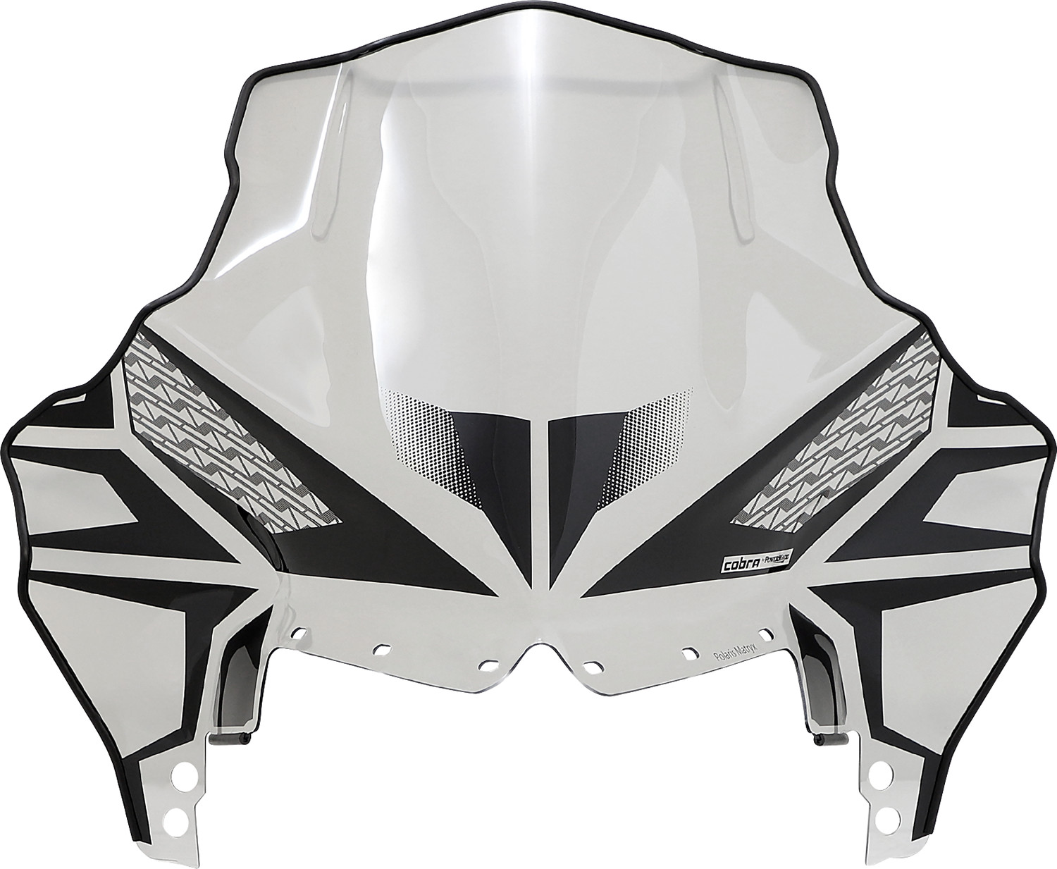 POWERMADD Windshield - Mid - 18" - Polaris 14630