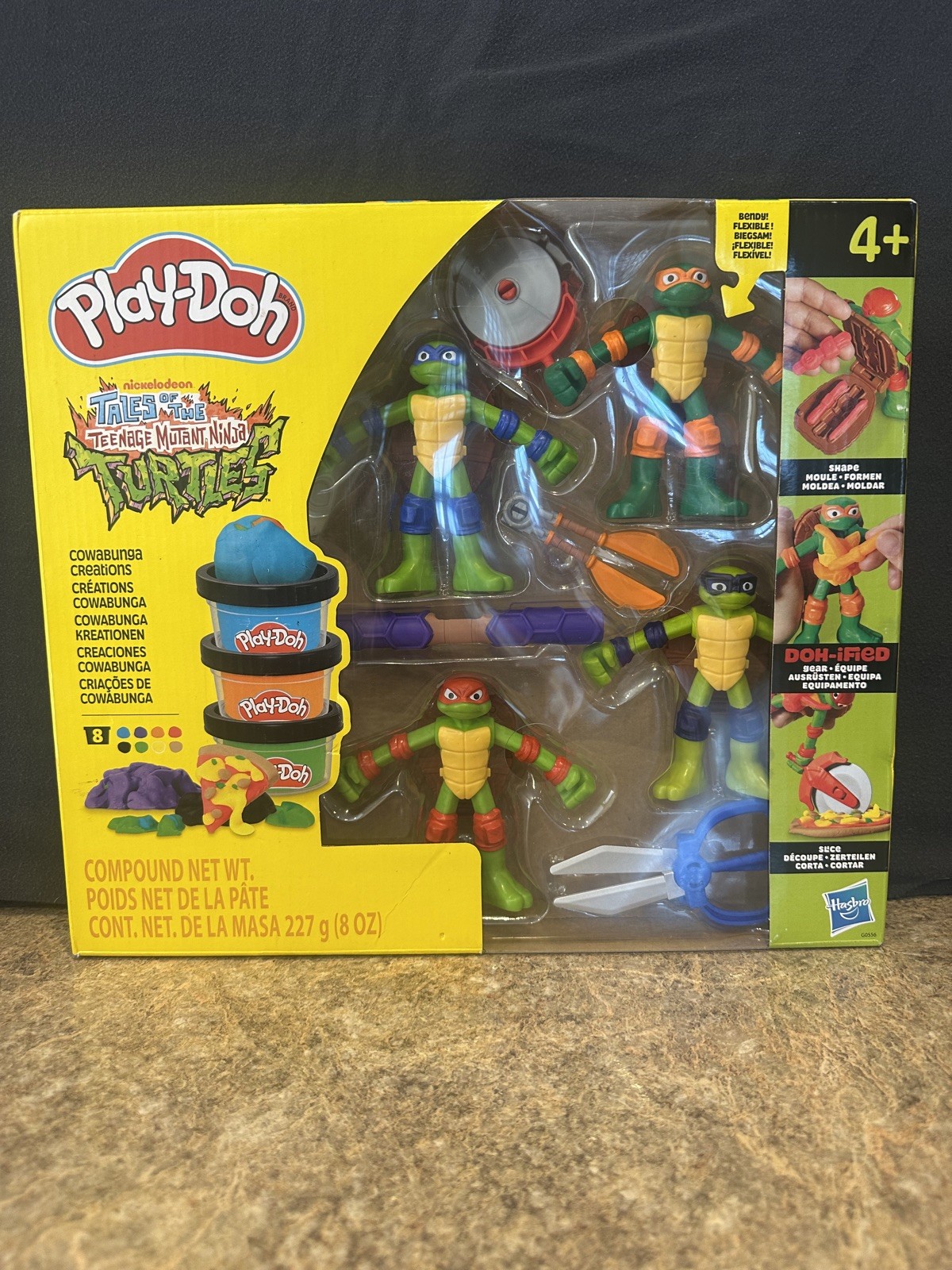 Play-Doh Teenage Mutant Ninja Turtles Cowabunga Creations Set - Brand New