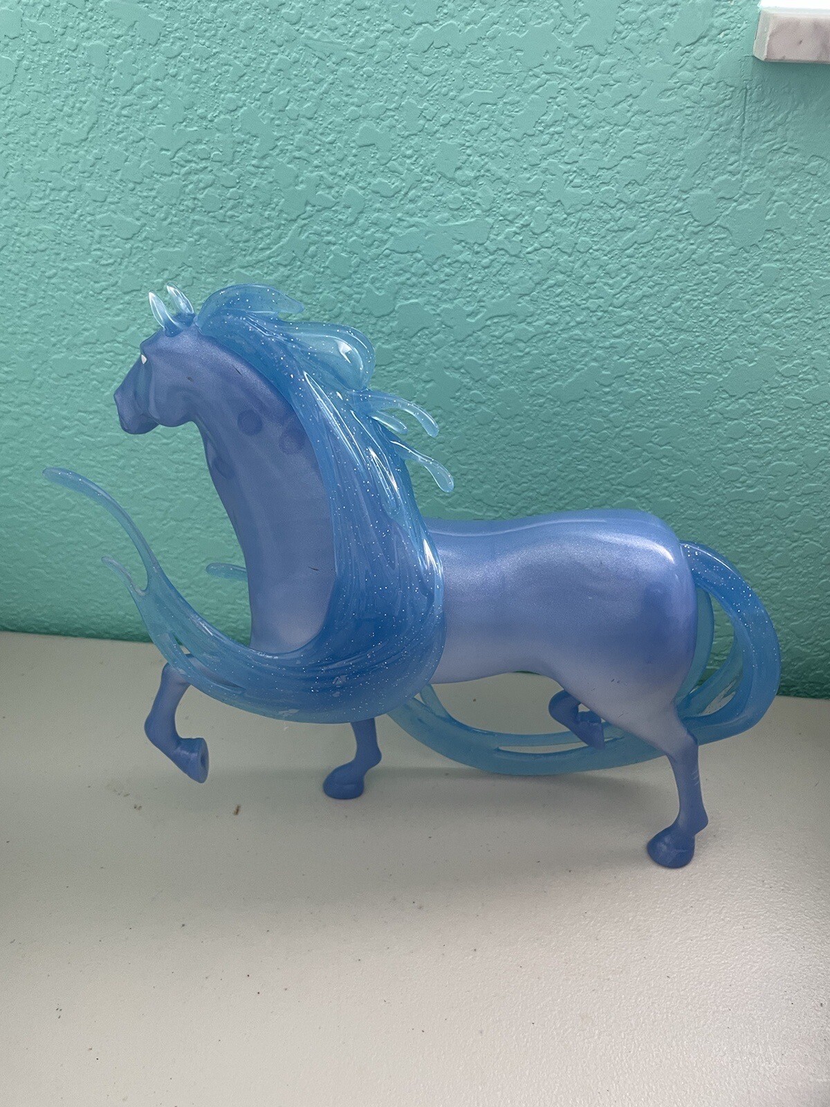 Disney Frozen II The Nokk Blue Ice Horse Spirit Toy 10" Figure Hasbro