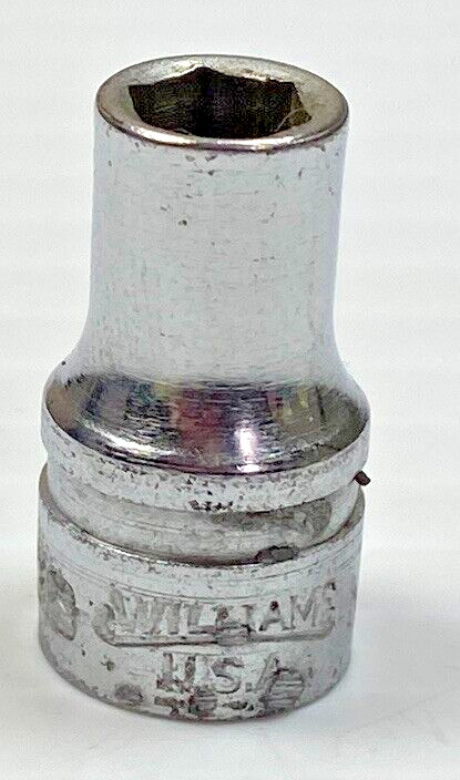 Williams Tools NM-607 - 7/32" - 6 Point Shallow Socket 1/4" Drive USA Tool