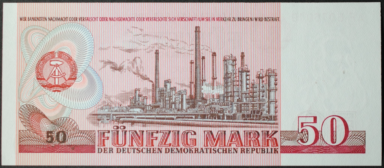 Germany DDR P30a 50 Mark Gem Uncirculated