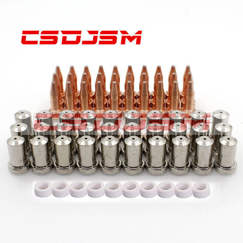 70pcs kits 33366XL Electrode 33368 Nozzle 50A 33367 For ESAB PT-23 PT-27 Torch