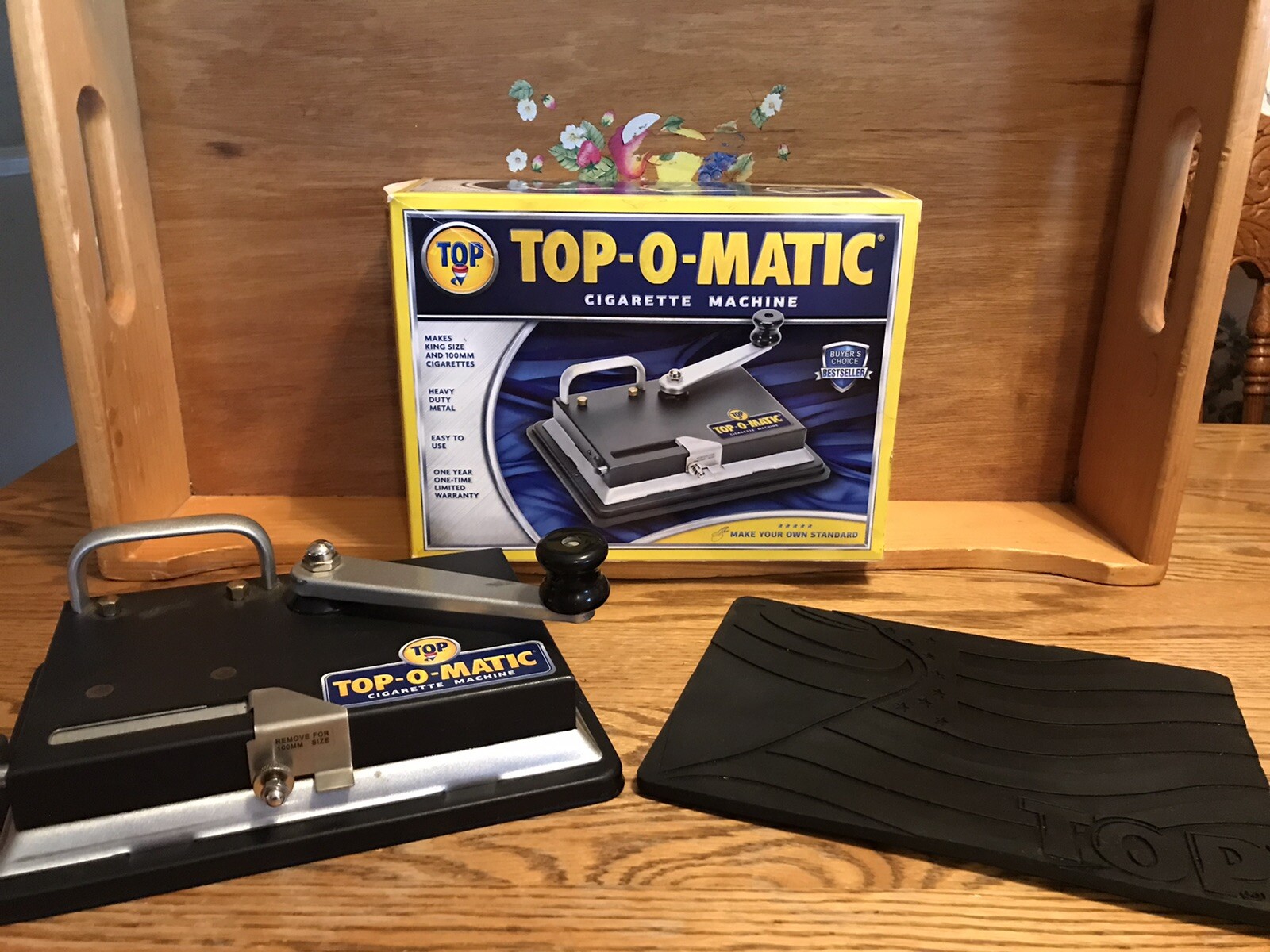 Top-O-Matic Cigarette Machine-King Size & 100mm "Buyer's Choice Best Seller" NOB