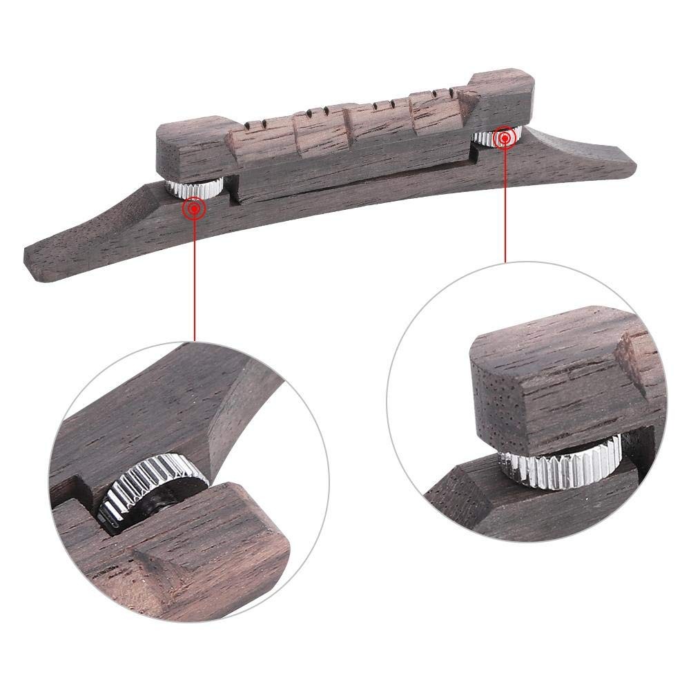 Mandolin Bridge Rosewood Adjustable Replacement Playing...