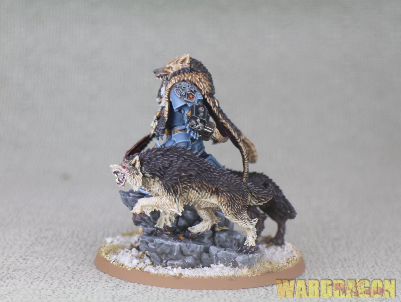 Warhammer 40K WDS painted Space Wolves Logan Grimnar e29