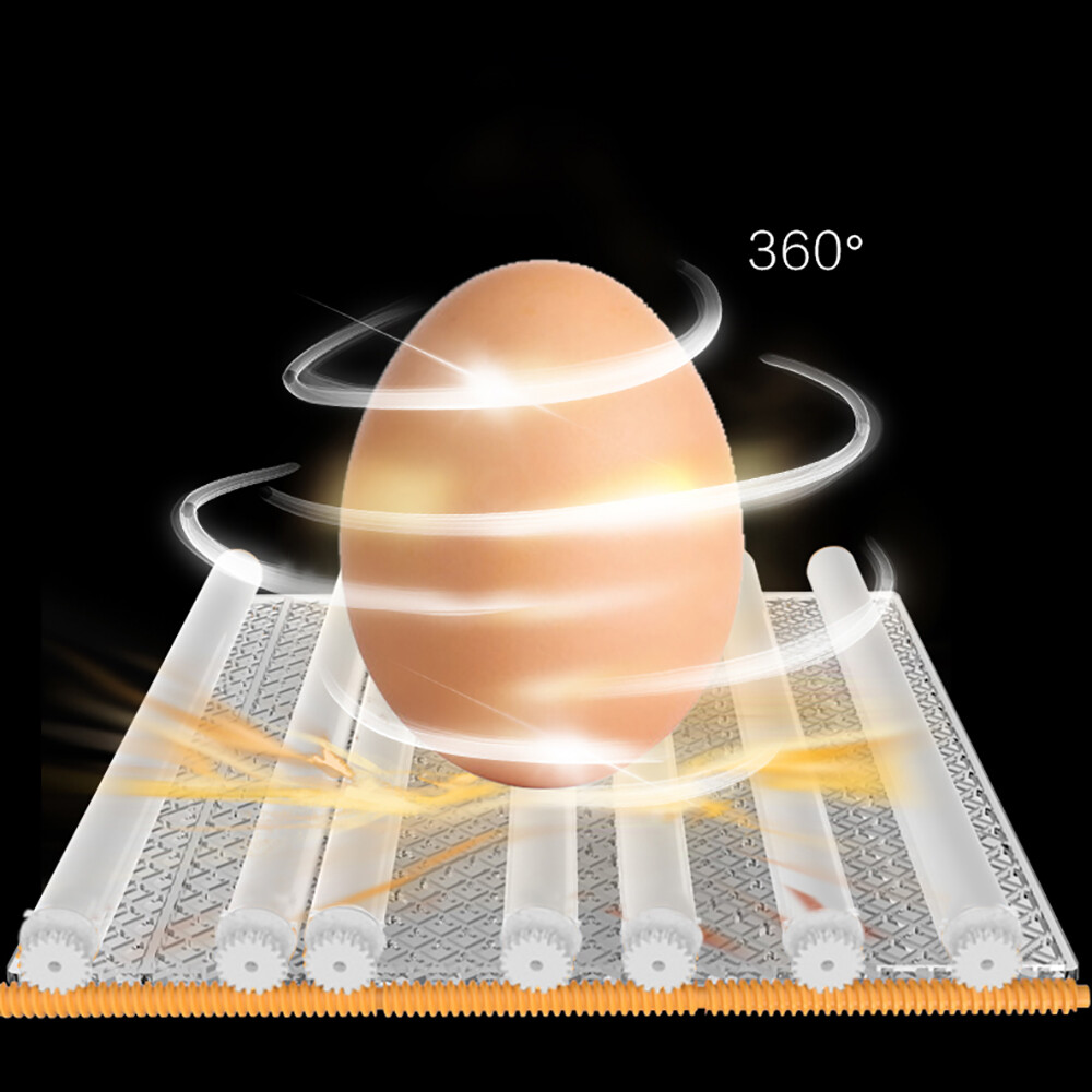 64 Eggs Incubator Digital Automatic Turning Hatcher Chicken Temperature Control