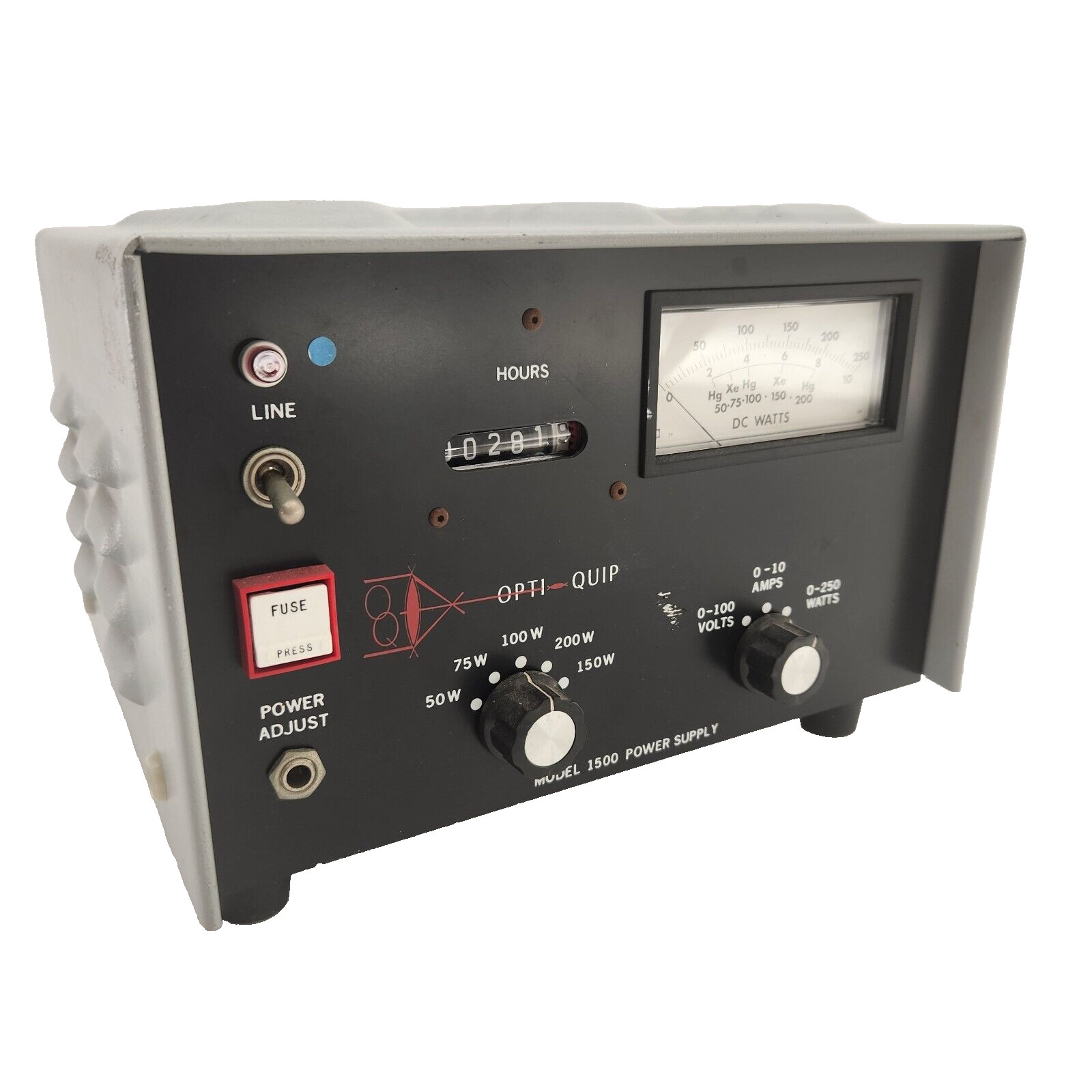 Opti-Quip 1500 DC Power Supply | Powers On, Untested