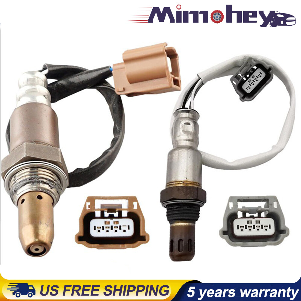2PCS Oxygen Sensor Up+Down For Nissan Versa & Versa Note 1.6L L4 2016 2017 2018