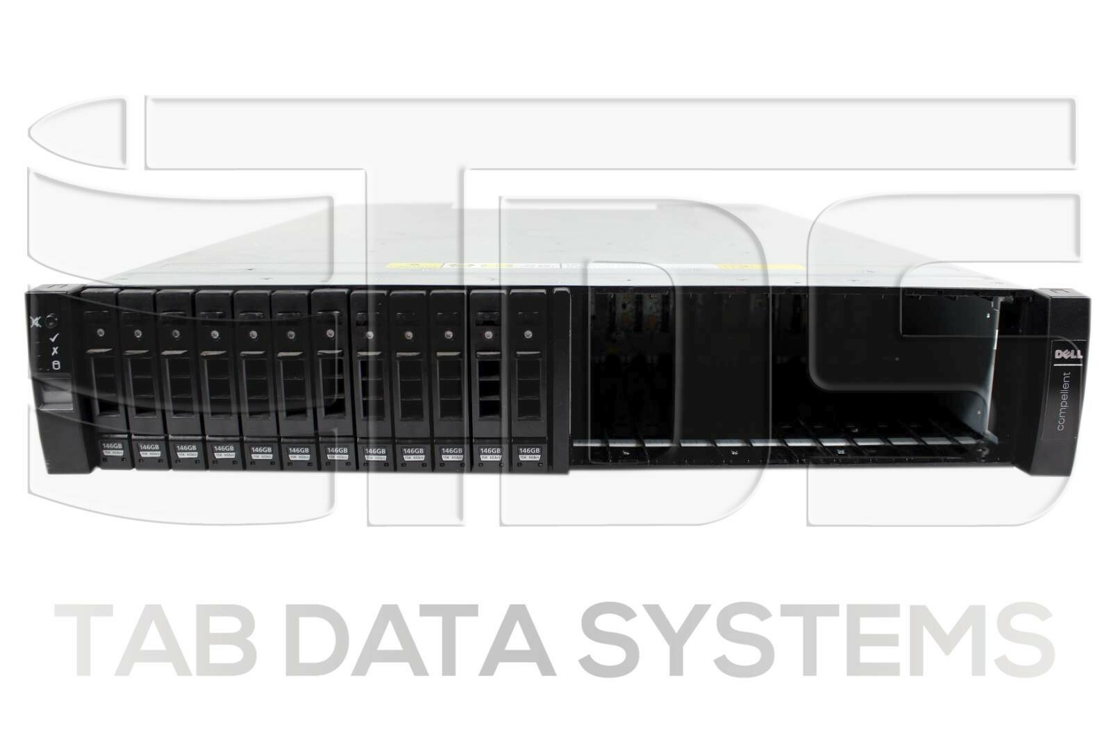 Dell Xyratex 1.7TB EB-2425 Compellent Array w/ 12x 146GB 2.5" SAS HDD 0946166-05