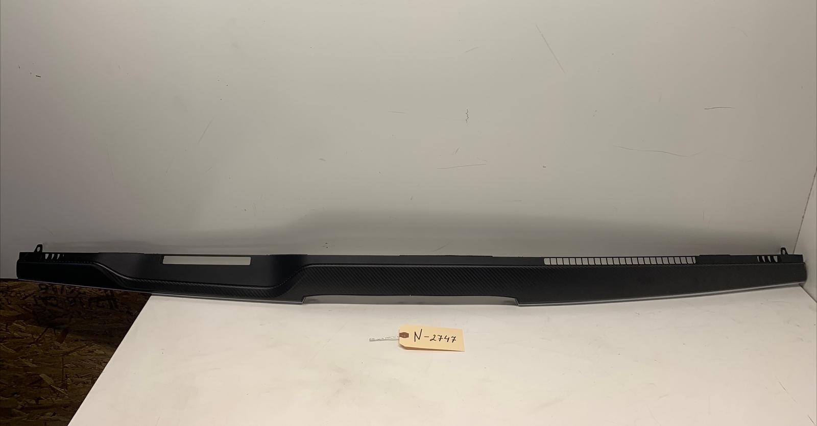 TESLA MODEL S PLAID DASH PANEL TRIM 2021 2022 OEM 1562942-00-A 2747