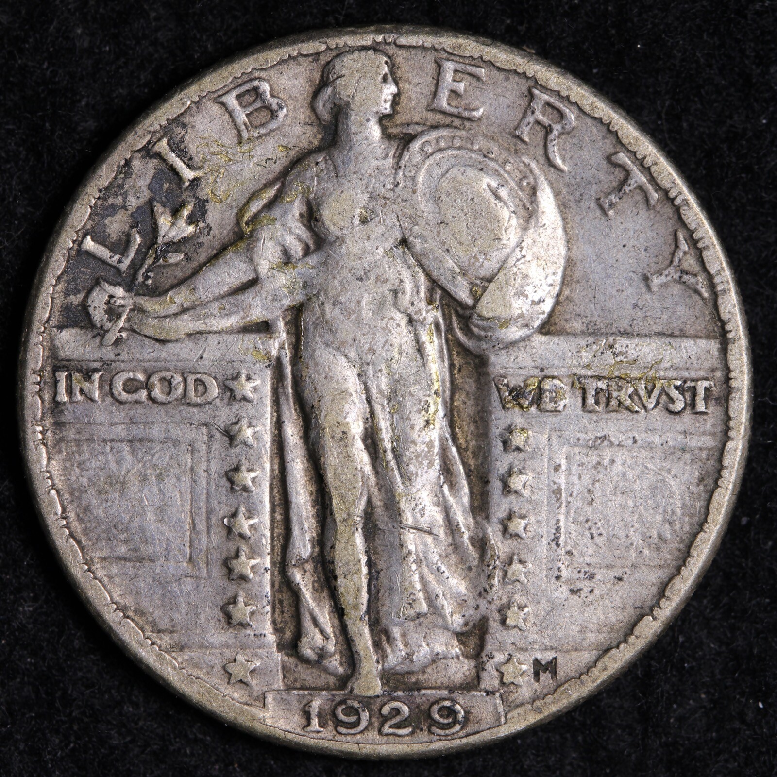 1929 Standing Liberty Quarter CHOICE XF FREE SHIPPING E654 YM
