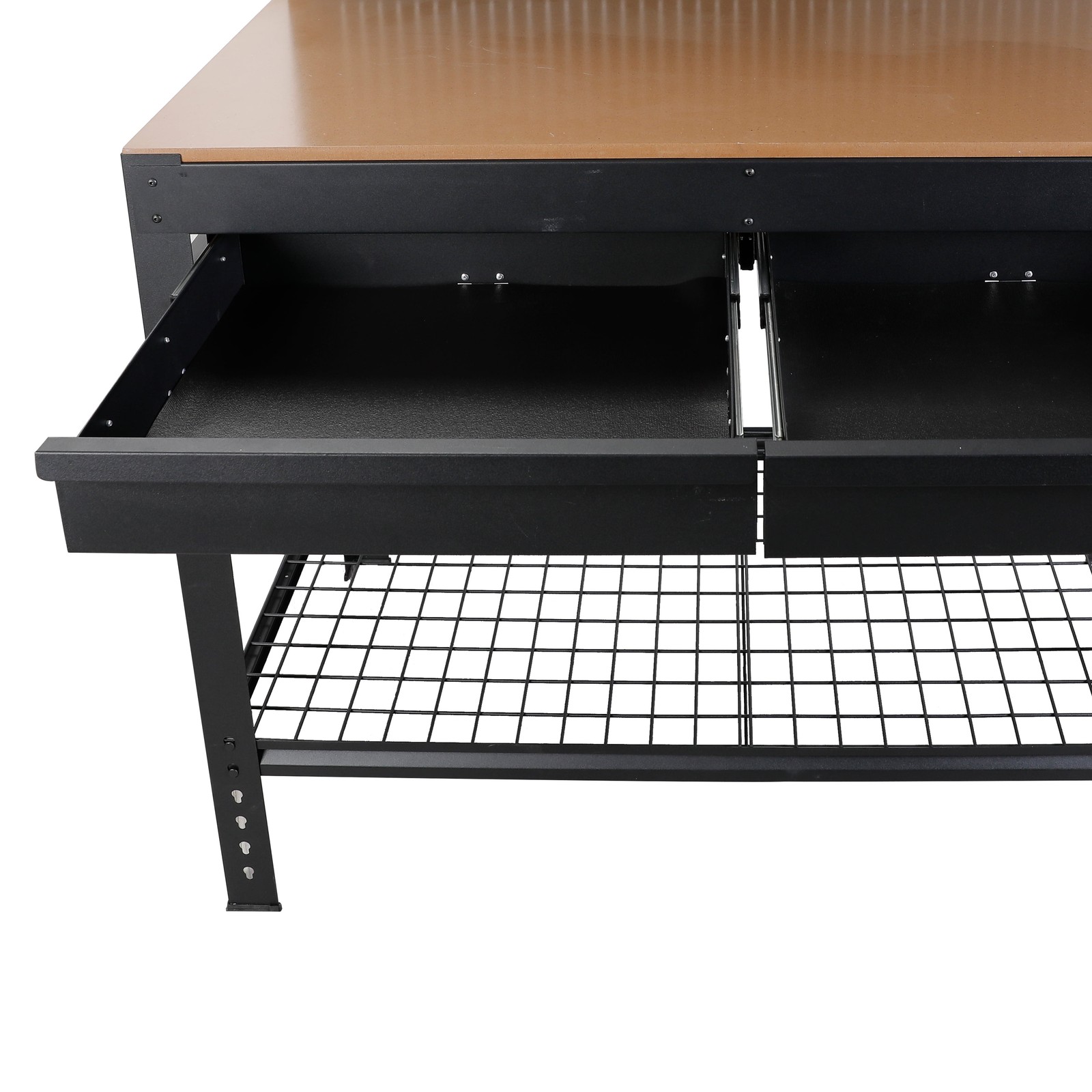 48-inch Steel Workbench W/ Steel Mesh