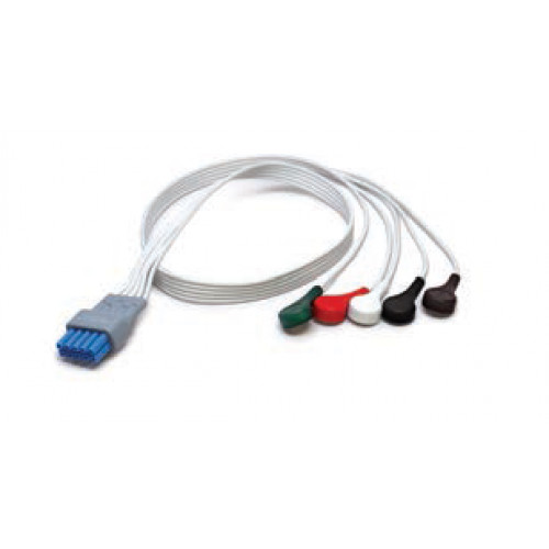 Box of 20 Mindray 5 Lead 24" Disposable ECG Lead Wires, 040-000746-01, New S4