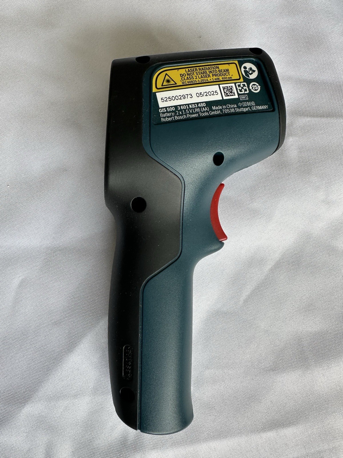 Bosch GIS500 Infrared Temperature Heat Test