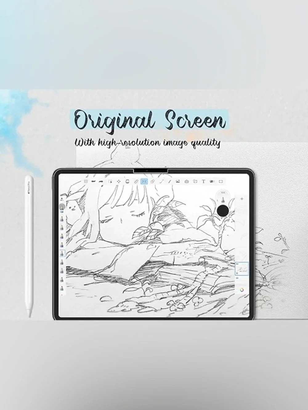 Mamol Paper Screen Protector Write & Draw Like on Paper Anti Glare Screen Filter
