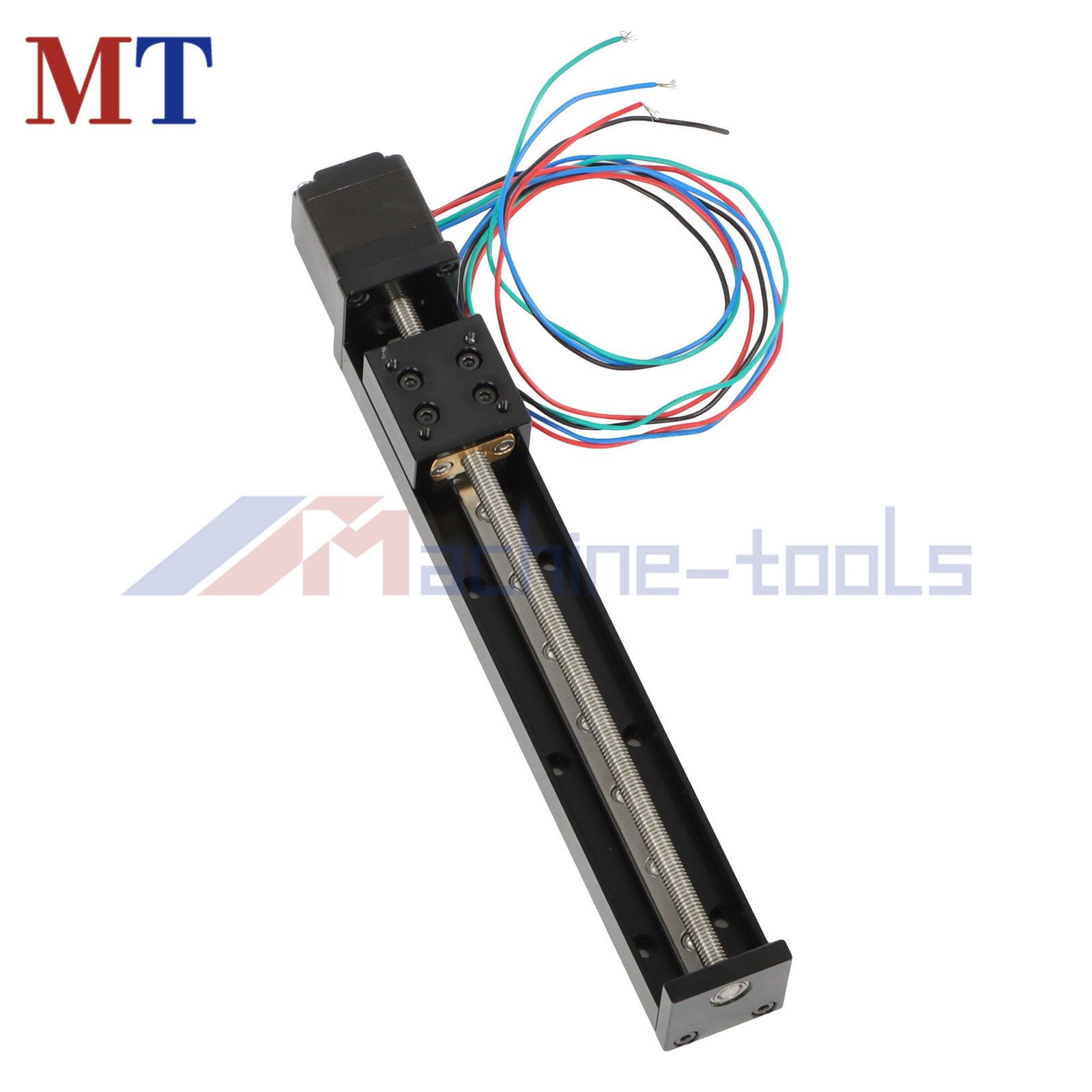 Mini Linear Rail Sliders 150mm Effective Travel T6x1 w/NEMA11 Stepper Motor