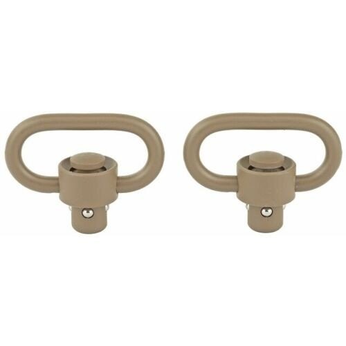 GrovTec US Heavy Duty Push Button Swivels - FDE GTSW253