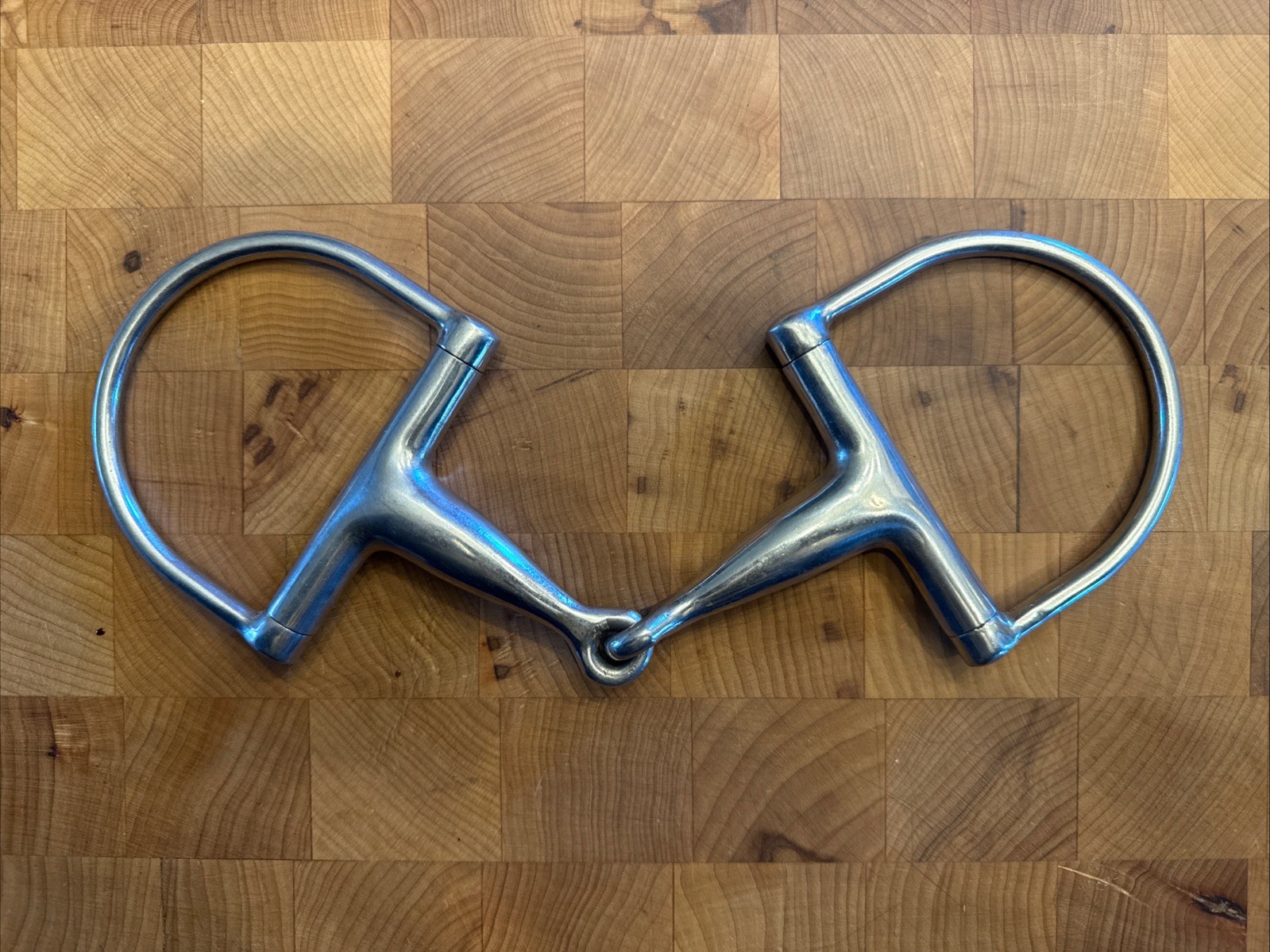 5” D-Ring Snaffle, Single Joint Mouthpiece