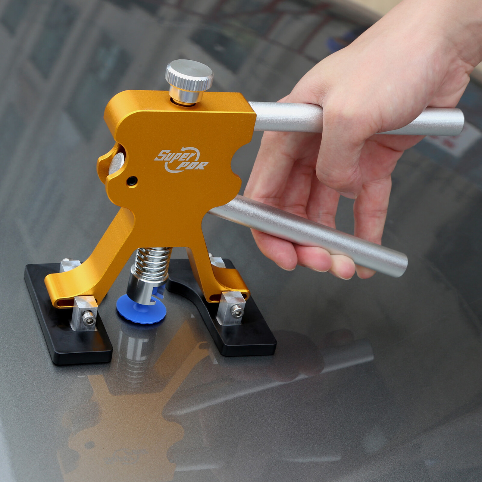PDR Car Body Dent Paintless Repair Tool Dent Puller Plastic Glue Tabs Tool kit*