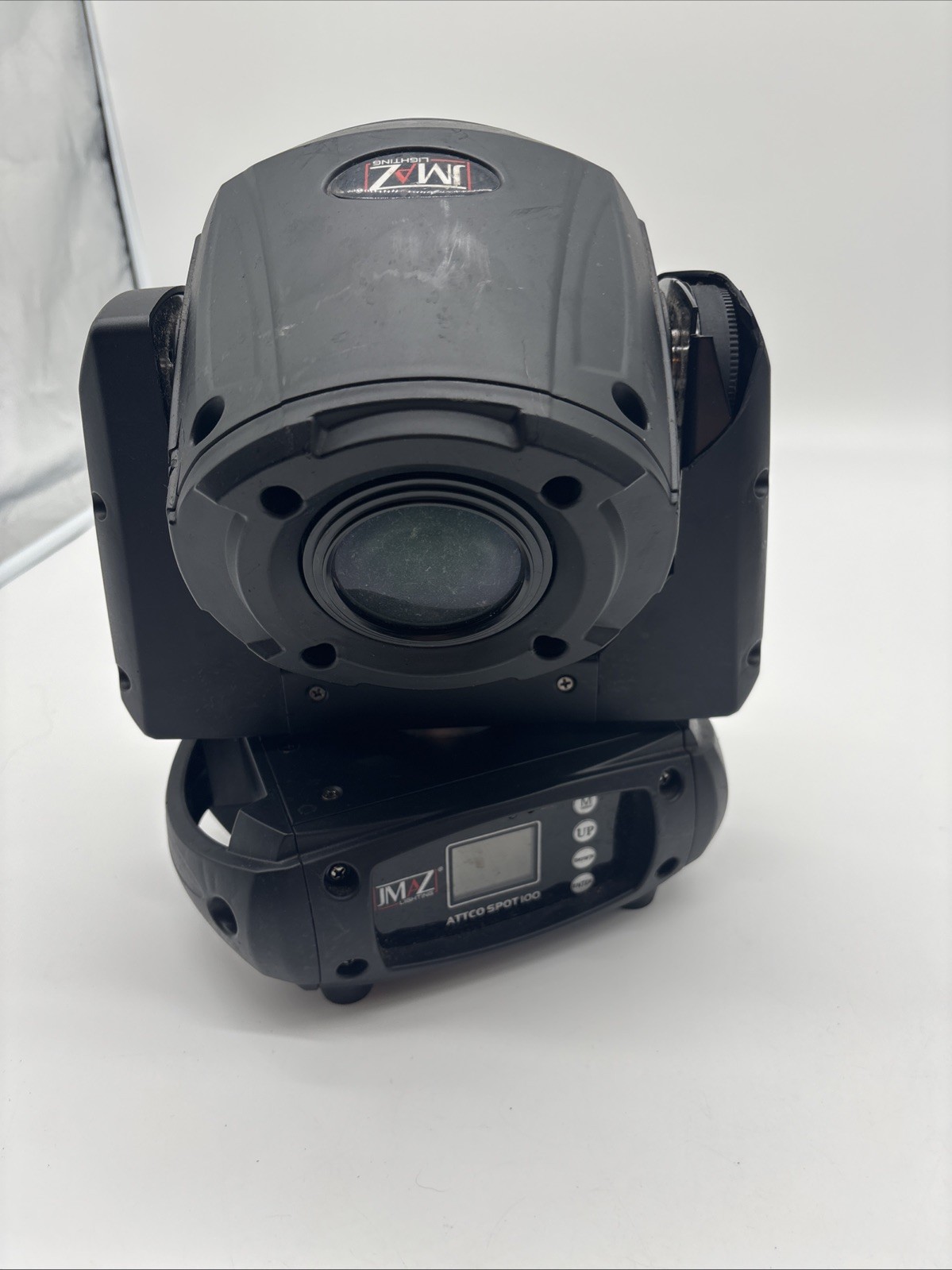 JMAZ LIGHTING Attco Spot 100 75W LED Moving Head Lot Of 3 Damaged AS IS (WORKS)