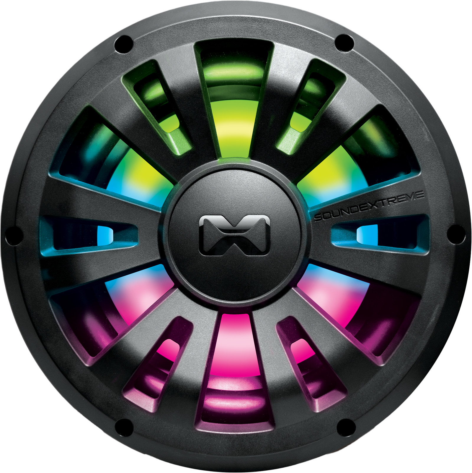 SEI-SEXSUB10 ECOXGEAR 10-inch Wired Marine Subwoofer with RGB LEDs, IP66