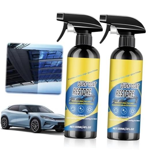 2Pcs Nano Quick Coat Restore Coating Spray,2026 New Advanced Automobile Quick