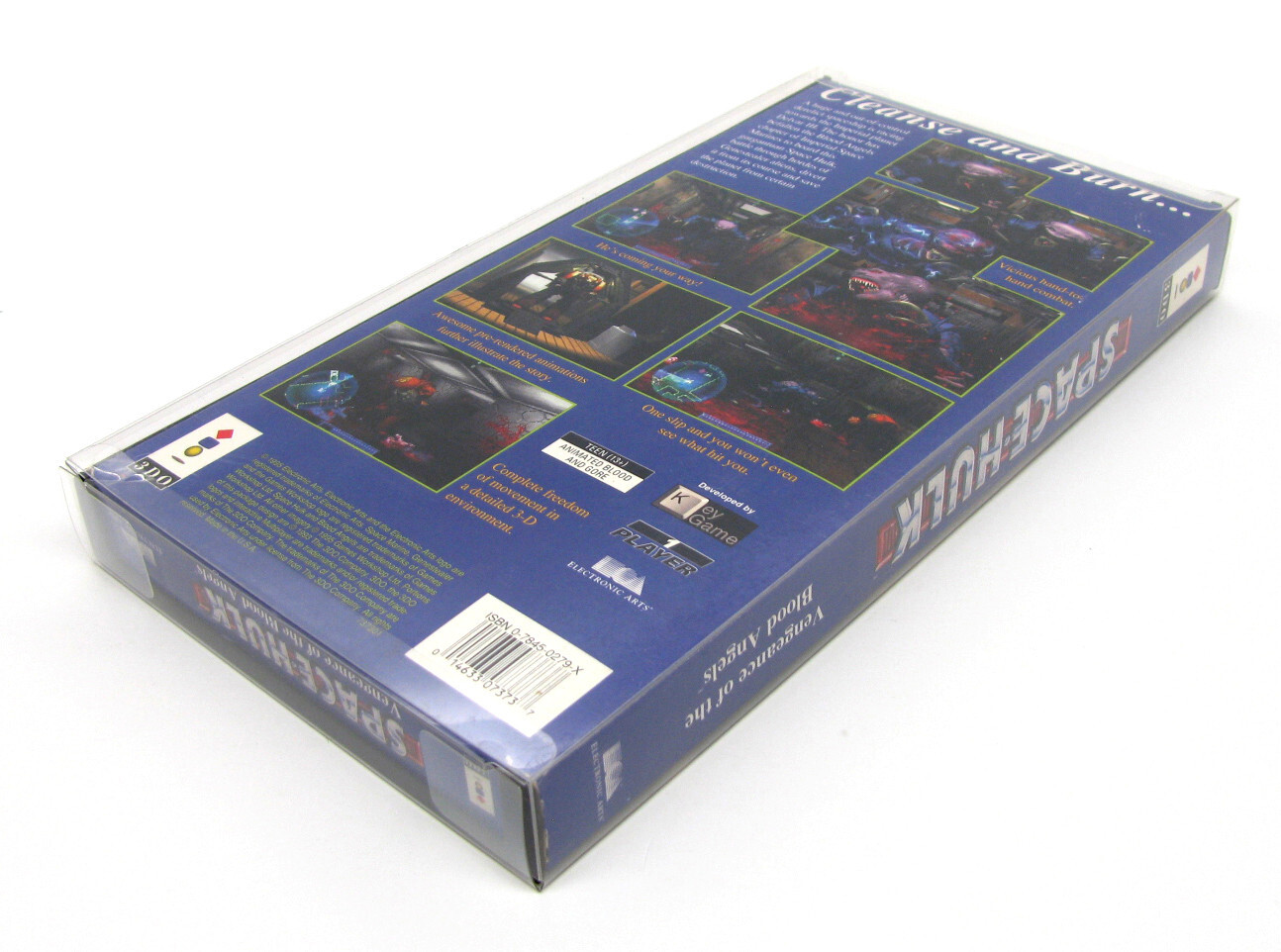 10x PANASONIC 3DO CIB SNAPBACK STYLE CASE(SIZE A)-CLEAR PROTECTIVE BOX PROTECTOR