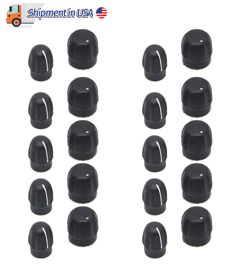 Two Way Radio Volume and Channel Knob Button Cap for Motorola CP200 DEP450