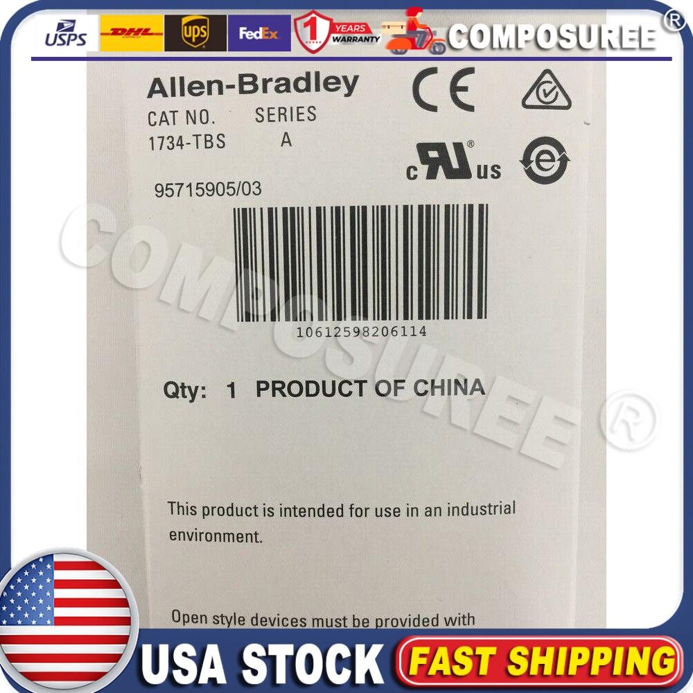 1 PCS New Sealed AB1734-TBS POINT I/O Module Terminal Base 1734TBS USA