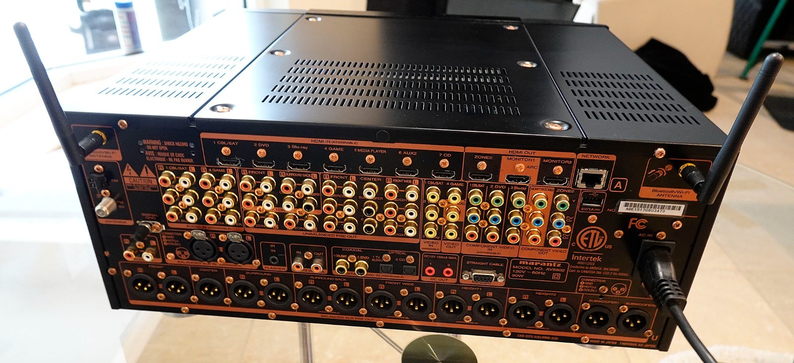 Marantz AV 8802A 11.2 Multichannel A/V Preamplifier w WiFi & Bluetooth