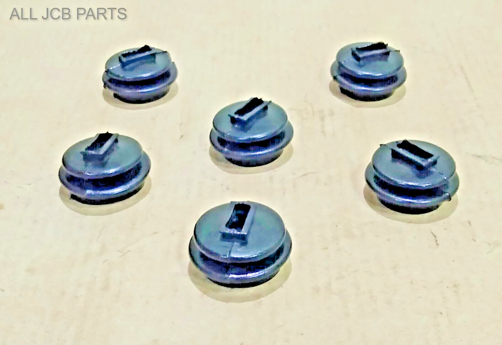 Jcb Parts - Valve Block Boot Rubber, 6 Pcs. (Part No. 25/624302 333/Y0793)