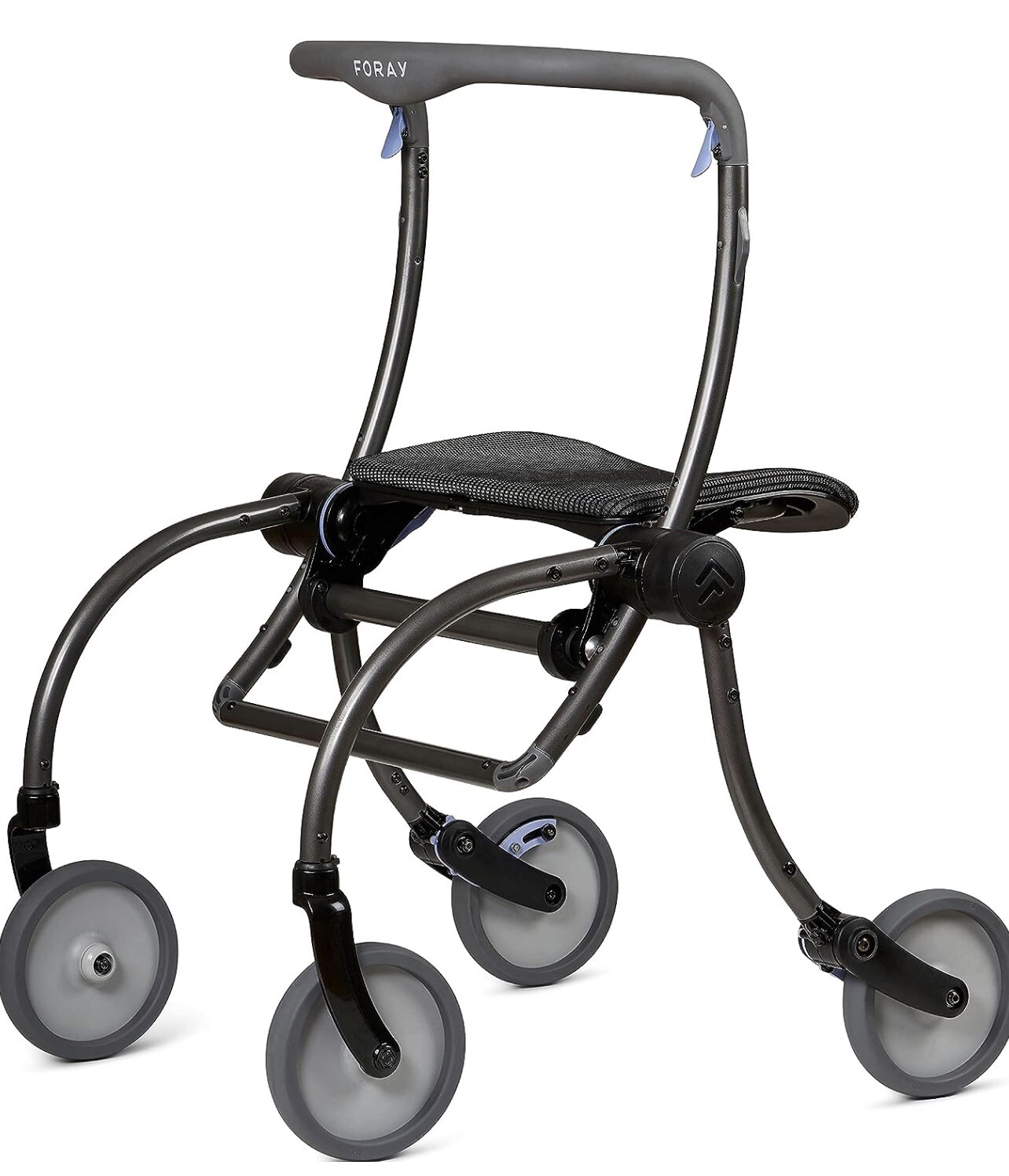 Broken- Foray Spring Rollator Easy Storage Unique Design Elderly Assist Walker