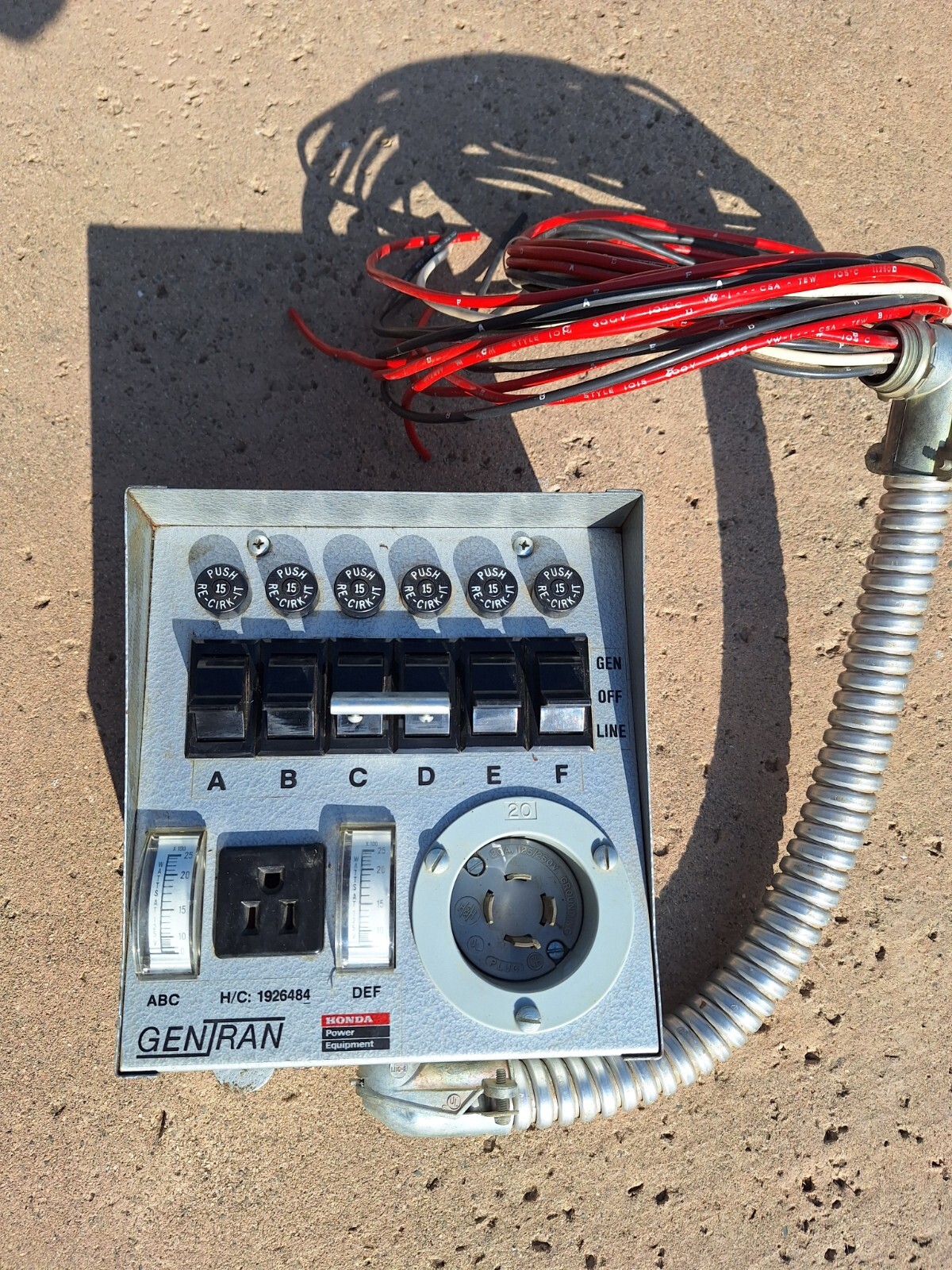 generator transfer switch
